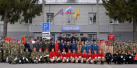 Состоялось открытие мемориальной доски ветеранам Великой Отечественной войны, продолживших службу в отделе внутренних дел - Моргаушский район